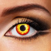 Partylens® kleurlenzen - Dragon Eyes - jaarlenzen met lenshouder - partylenzen