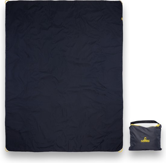 Foto: Nomad aztec picknickkleed waterdicht 180x140 picknick deken voor buiten zacht materiaal met lussen machine wasbaar incl tas