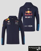 Sweat à capuche avec fermeture éclair Oracle Red Bull Racing Teamline 2024 M - Max Verstappen - Sergio Perez