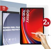 Rosso Paper Feel Screen Protector Geschikt voor Samsung Galaxy Tab S9 Plus | Papier Gevoel Folie | Ultra Clear Beschermfolie | Case Friendly | Duo Pack