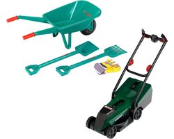 foto van Bosch 2-delige set 4-delige tuinset + Rotak grasmaaier