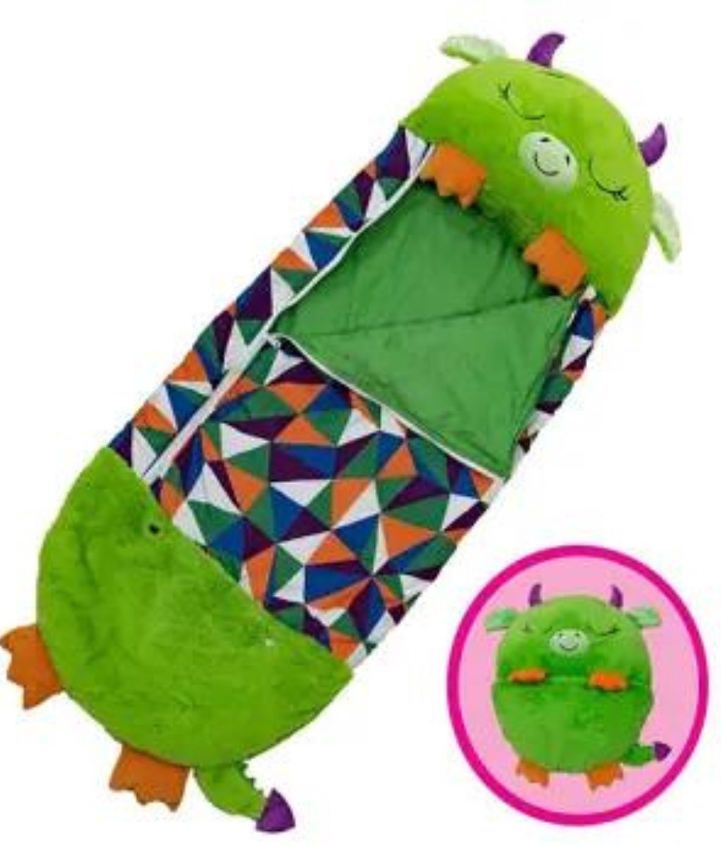 RyC Toys draak kinderen slaapzak -170 cms |slaapzak junior| Children Sleeping Bag | kinderen slaapzak | Super Soft 2 in 1 Fun Pillow &Sleepy for Boys | draak kat slaapzak | zachte slaapzak | knuffel slaapzak | 2 in 1 slaapzak | kinderen