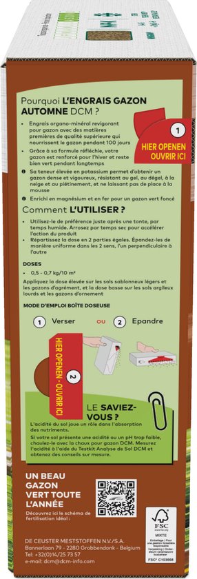 DCM GAZON NAJAAR 3KG