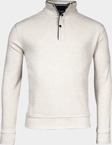 Baileys Sweater Beige Sweat Cardigan 1/2 zip all ove 413141/115