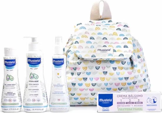 Mustela Baby Rainbow Backpack Lot 5 Pcs