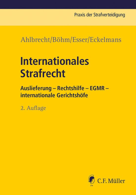 Praxis der Strafverteidigung 32 - Internationales Strafrecht - cover