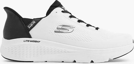 skechers Witte sneaker Swift Fit - hands free memory foam - Maat 44