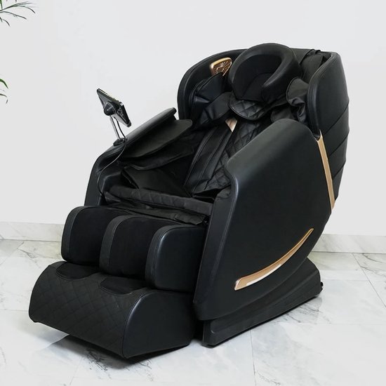 Molini Elektrische Massagestoel (Sensa) - met scherm, muziek, Bluetooth en veel opties - Welness - zwart