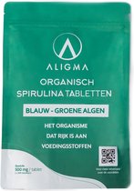 Aligma® Biologische Spirulina Tabletten: hét voedingssupplement vol essentiële voedingsstoffen voor je (huis)dier! - 1000 stuks - 500 mg per tablet
