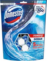 Domestos Toiletblokjes - WC Verfrisser - Ocean 5 x 55gr