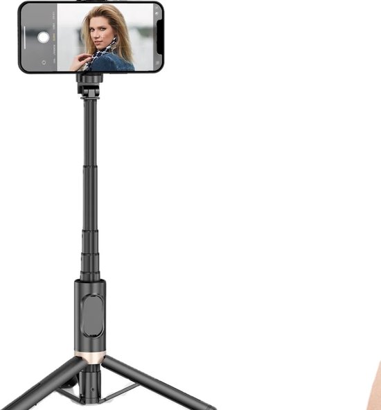 Trépied pour téléphone portable - Support pour téléphone portable - Trépied pour téléphone - Perche à selfie - Avec télécommande - Trépied pour téléphone - Trépied pour téléphone portable - Trépied pour smartphone - Selfie