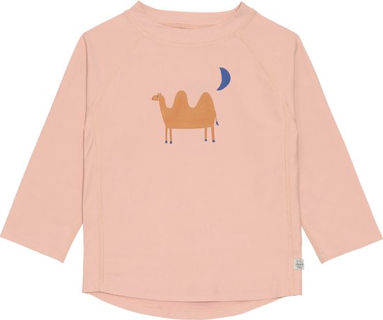 Lässig Splash & Fun Zwemshirt Rashguard Lange Mouw Camel pink, 03-06 maanden Maat 62/68