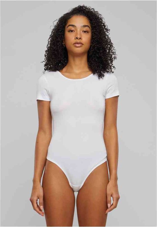 Urban Classics - Organic Stretch Jersey Bodysuit - 4XL - Wit