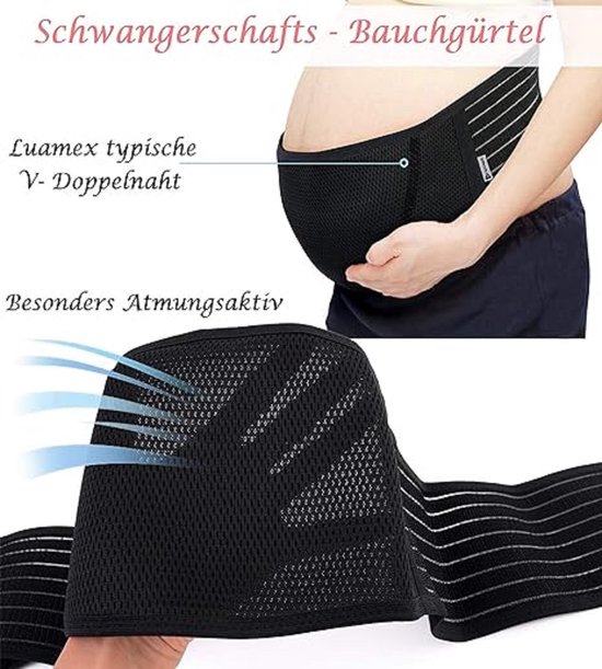 Mammy Vrouwen Zwangerschapsbuikband - Licht en Ademende Buiksteunband voor Zwangere Vrouwen One size