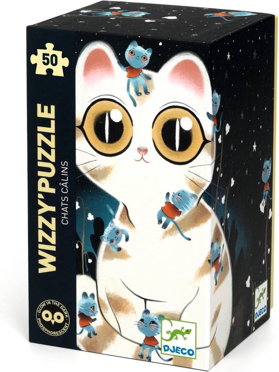 Djeco Puzzel Wizzy Cuddly Cats