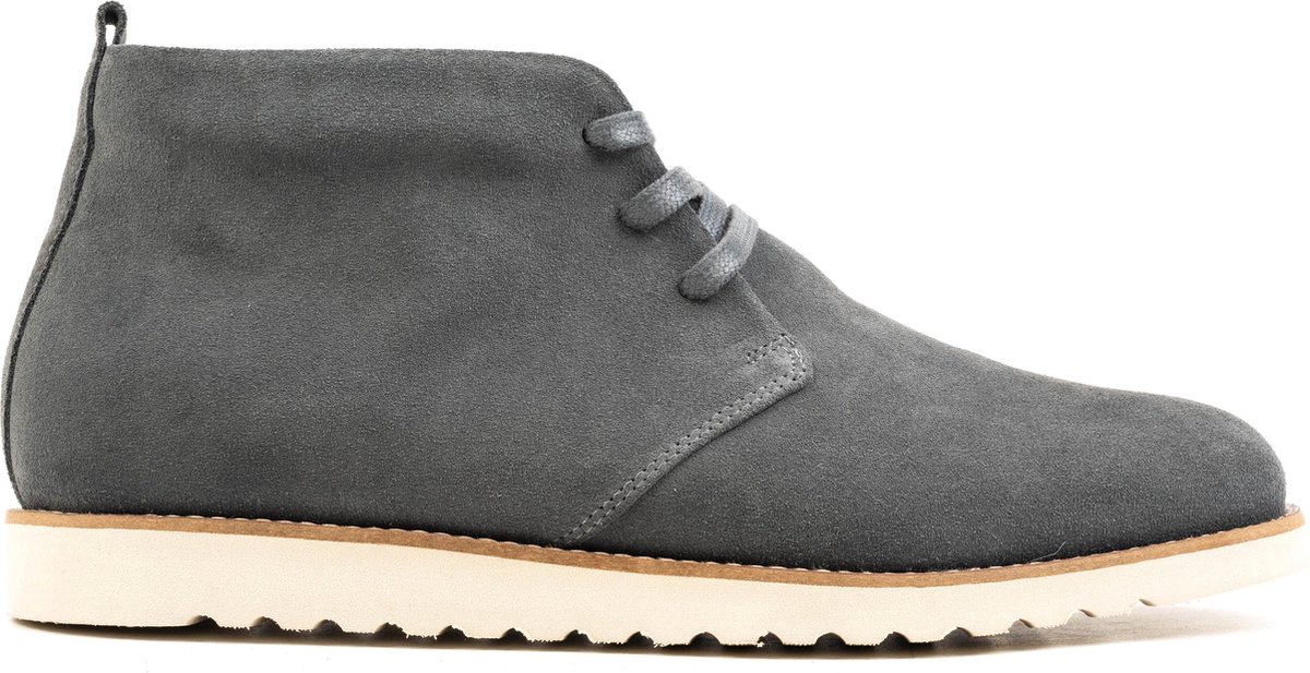 Nordland raval chucka boots heren grijs suède