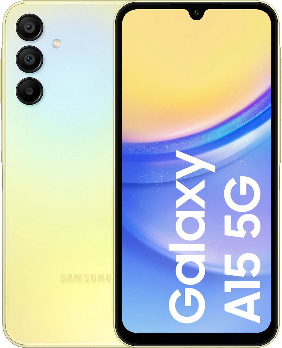 SAMSUNG Galaxy A15 5G - 128 GB Geel