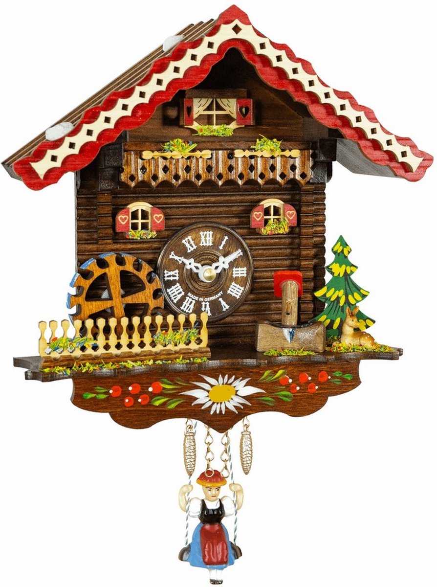 Trenkle - 280_SQ - Wandklok - kwarts - Miniatur-Uhr