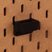 Houder voor schaar of klein gereedschap - Voor Ikea Skadis pegboard - Zwart
