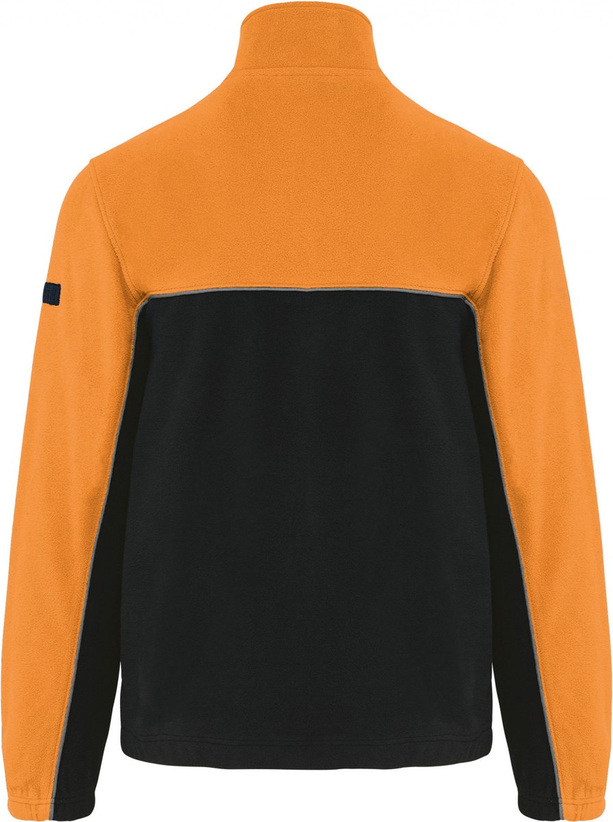 WK. Designed To Work Tweekleurige ecologishe uniseks fleece WK904 Oranje