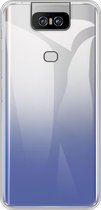 DrPhone TPU Hoesje - Transparant Ultra Dun Premium Soft-Gel Case - Geschikt voor Asus Zenfone 6