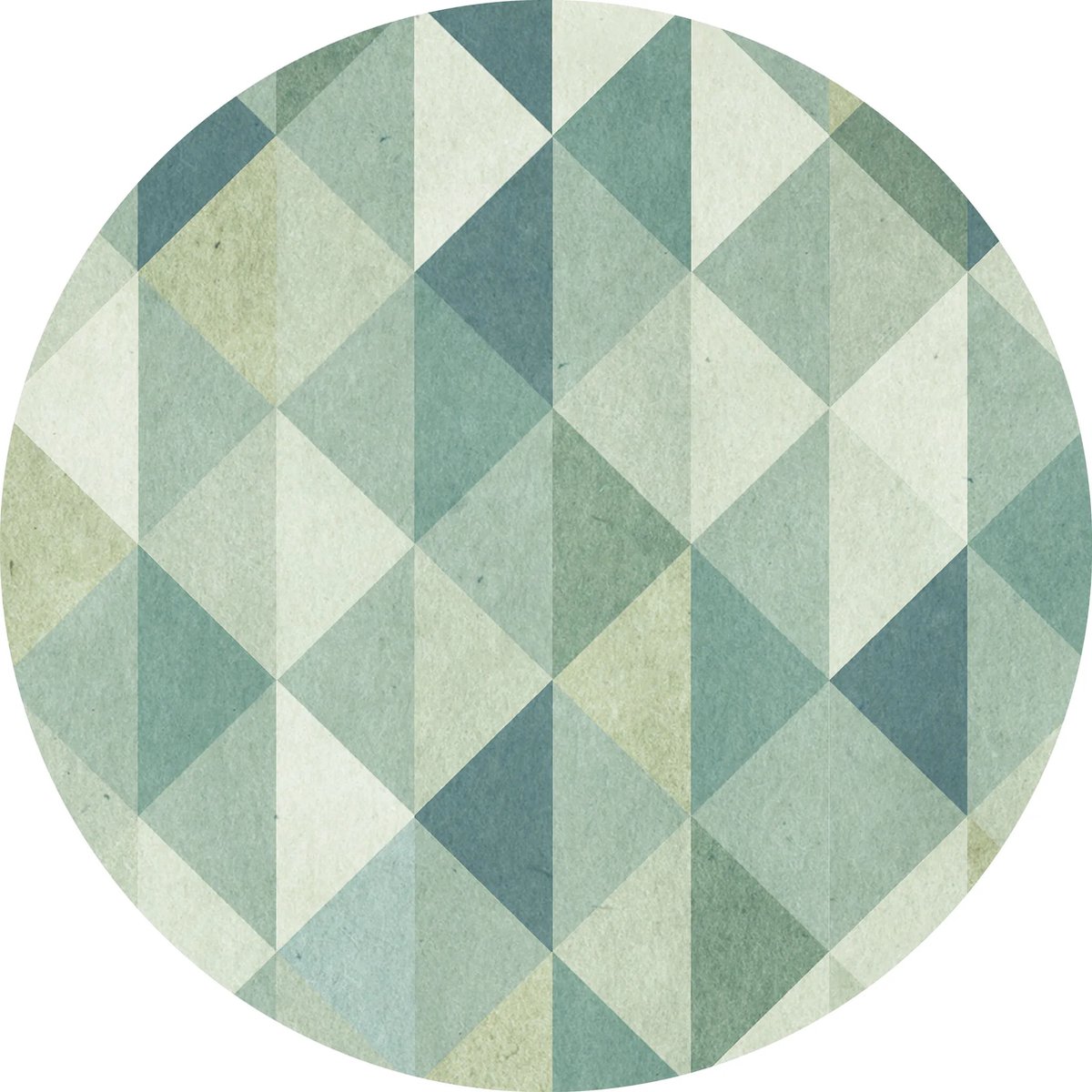 Vinyl | Vloerkleed vinyl rond | 50 shades of green | 140 cm Rond | Het Vloerkleed vinyl rond | 50 shades of green combineert stijl en functionaliteit. Duurzaam, hygiënisch en perfect voor gezinnen. Een moderne aanwinst voor elk interieur!