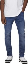 Only & Sons Jeans Onsweft Reg. M. Blue 6755 Dnm Jeans 22026755 Medium Blue Denim Mannen Maat - W34 X L32