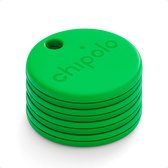 Chipolo One - Bluetooth Tracker - Keyfinder Sleutelvinder - 4-Pack - Groen