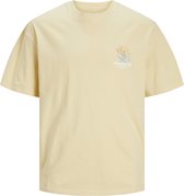 Jack & Jones t-shirt jongens - geel - JORcasablanca - maat 152