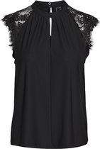 VERO MODA VMMILLA SL LACE TEE GA Dames Top - Maat S