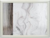 Kniedienblad, hout, 44 x 34 cm