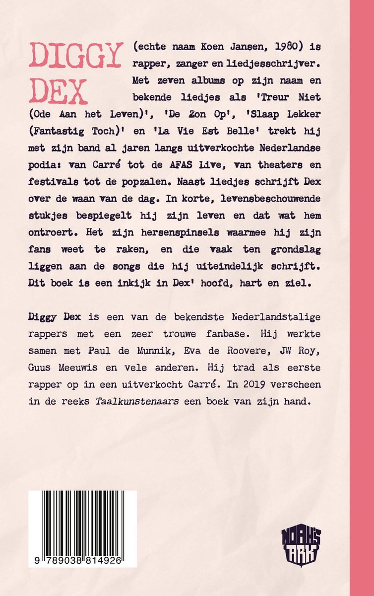 Losse krabbels - back cover