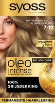SYOSS Oleo Intense - 7-10 Natuurlijk Blond - Permanente Haarverf - Haarkleuring - 1 stuk