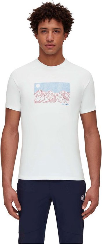Mammut Mountain Trilogy T-shirt Met Korte Mouwen Wit L Man