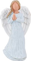 Engel beeldje, engel van gebed, handgeschilderde sculptuur beeldje, aanmoedigingsgeschenk, geschenken om liefde, verdriet, vriendschap of gebed te tonen
