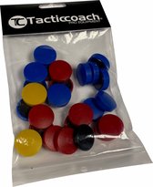Magneten voor Coachbord Tactiekbord (25 stuks) - Voetbal - L