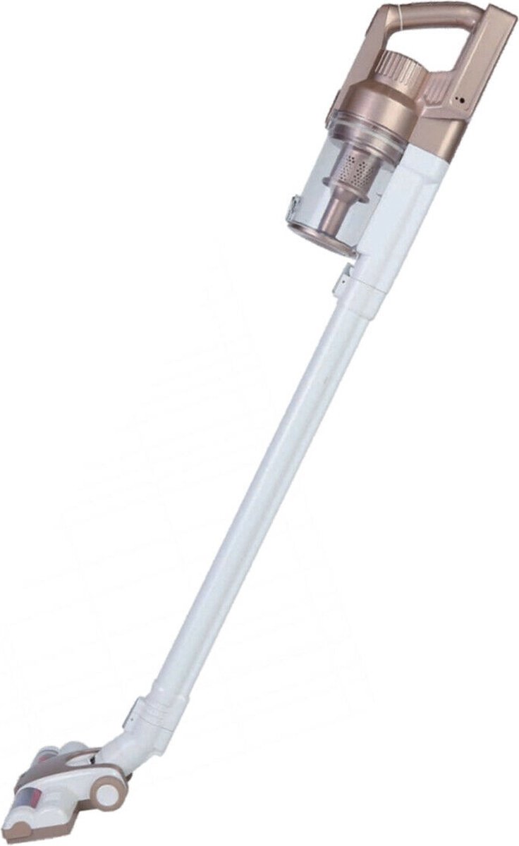 Royal Swiss ® - Steelstofzuiger - Zelfstaande Draadloze Steelstofzuiger - HEPA-filter - LED-verlichting - 2200 mAH - Inclusief kruimeldief
