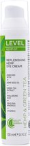 Level - Dead Sea Minerals Hemp & Green Tea - Replenishing Hemp Eye Cream 100 ml (Dode Zee Mineralen Hennep & Groene Thee - Anti-Age Hennep Oog Crème)