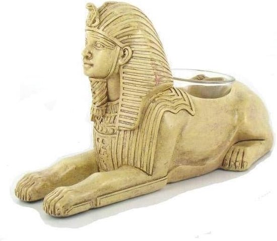 Bougeoir Sphinx Égyptien - Figurine Sphinx - Décoration Intérieure Egypte  Egypte... | bol