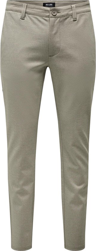 ONLY & SONS ONSMARK SLIM TAP 0209 MELANGE PANT NOOS Pantalons pour homme - Taille W32