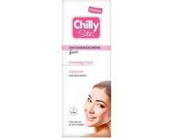 Chilly Silx Ontharingscreme Gezicht Gevoelige Huid - 50 ml