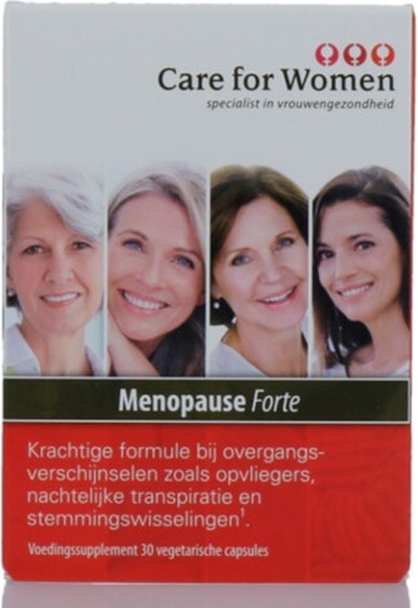 Goedkoopste Care for Women Menopause Forte - 30 Capsules - Voedingssupplement