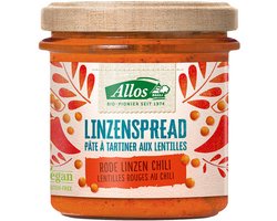 Allos Linzenspread rode chili 140 gram