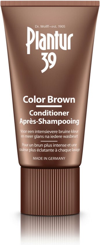 Plantuur 39 Color Brown Conditioner, bruine tube met bruine dop.