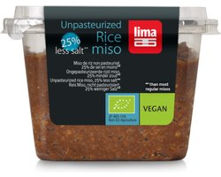 Lima Miso Rijst 25% minder Zout 300 gr