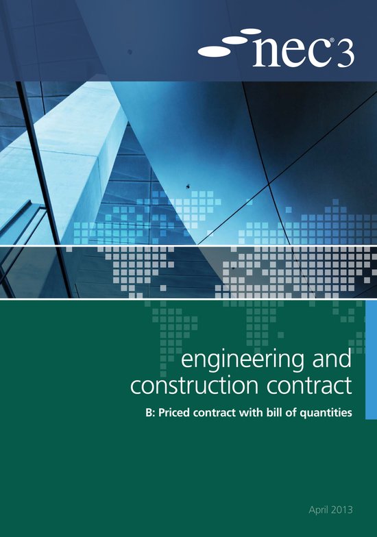 Nec3 Engineering and Construction Contract - cover