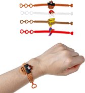 Bracelets Pirate 12 Pièces - Pirates - Cadeaux - Friandises - Jouets - Cadeaux à distribuer pour Enfants