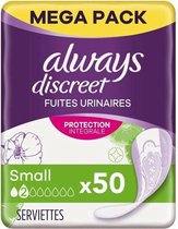 ALWAYS Discrete Handdoeken voor urineverlies Klein x50