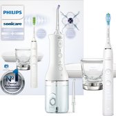 Philips Sonicare 9000 Diamond Clean Wit (HX9911/27) + Power Flosser 3000 Oral Irrigator Wit (HX3806/31) - Brosse à dents électrique et soie dentaire