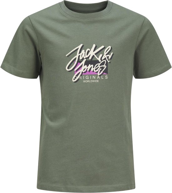 JACK&JONES JUNIOR JORTAMPA FASTRUNNER1 TEE SS CREWNECK JNR Jongens T-shirt